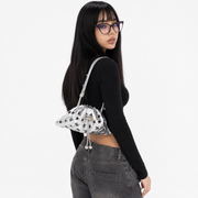 Y2K Metal Stud Shoulder Bag