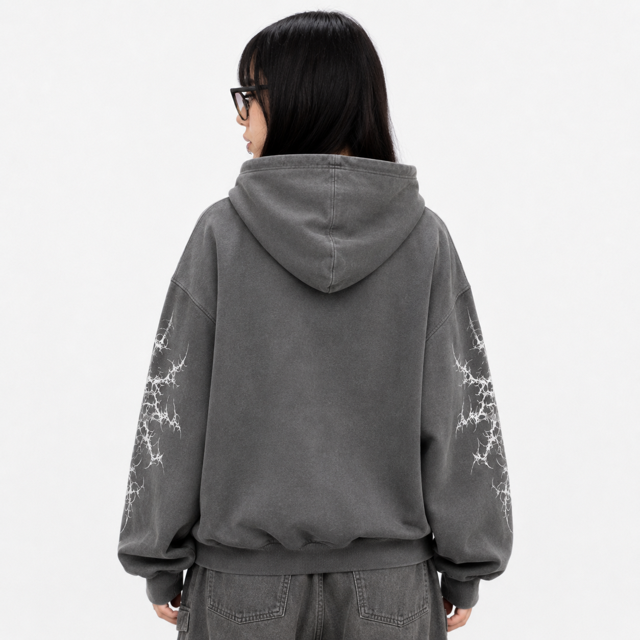 Y2K Fleece Zip-Up Hoodie