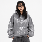 Y2K Fleece Zip-Up Hoodie
