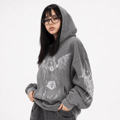 Y2K Fleece Zip-Up Hoodie