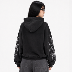 Y2K Fleece Zip-Up Hoodie