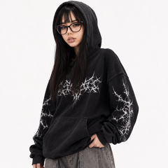 Y2K Fleece Zip-Up Hoodie