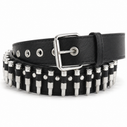 Rivet Punk Belt - Studded Goth Waist Belt