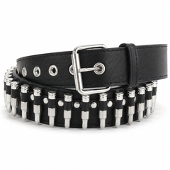 Rivet Punk Belt - Studded Goth Waist Belt