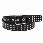 Rivet Punk Belt - Studded Goth Waist Belt
