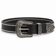 Rivet Punk Belt - Studded Goth Waist Belt