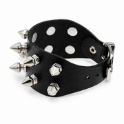 Goth Spike Stud Wrist Cuff Bracelet