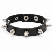 Goth Spike Stud Wrist Cuff Bracelet