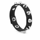 Slim Silver Spike Bracelet - B