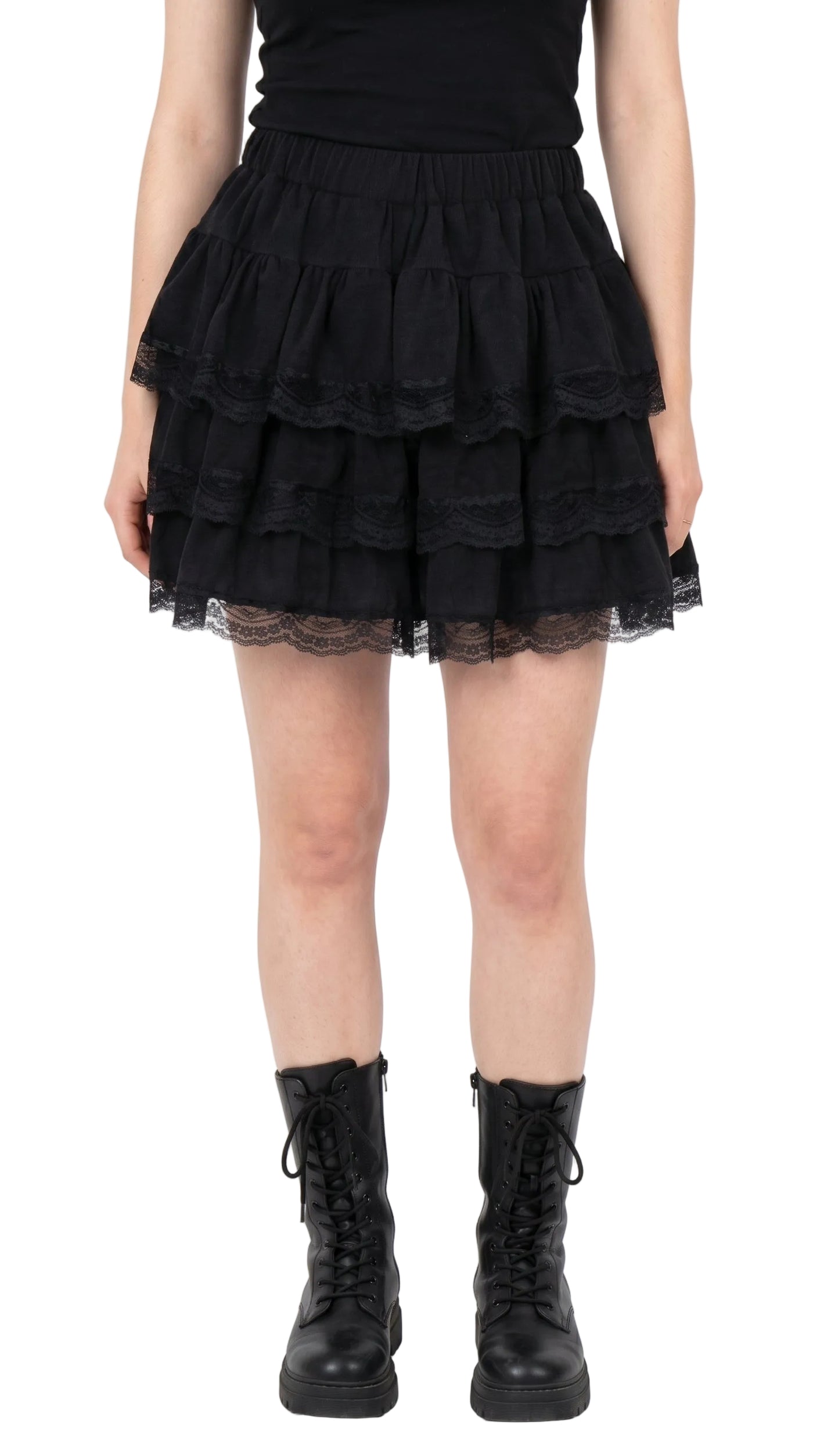 Gothic Mini Skirt Collection — Dark Alt Ruffle, Pleated & Denim Styles