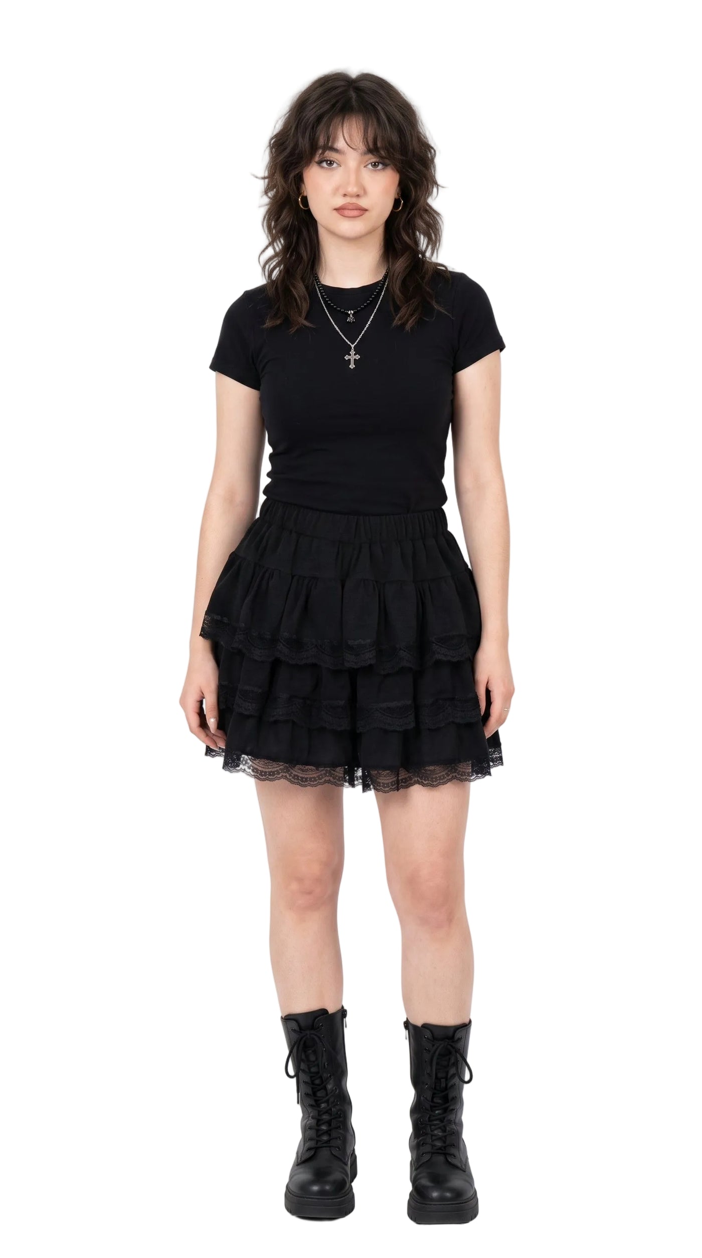 Gothic Mini Skirt Collection — Dark Alt Ruffle, Pleated & Denim Styles