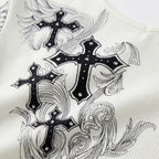 Cross Wings Long Sleeve Tee