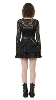Gothic Mini Skirt Collection — Dark Alt Ruffle, Pleated & Denim Styles