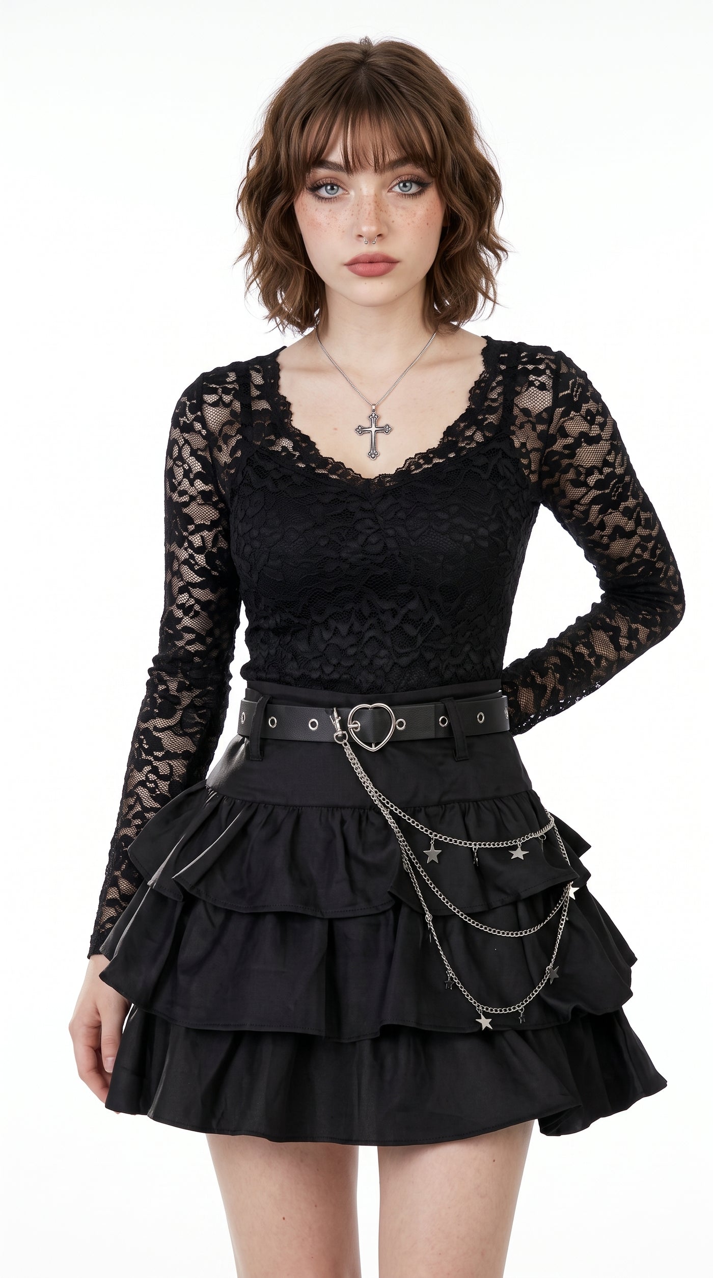 Gothic Mini Skirt Collection — Dark Alt Ruffle, Pleated & Denim Styles