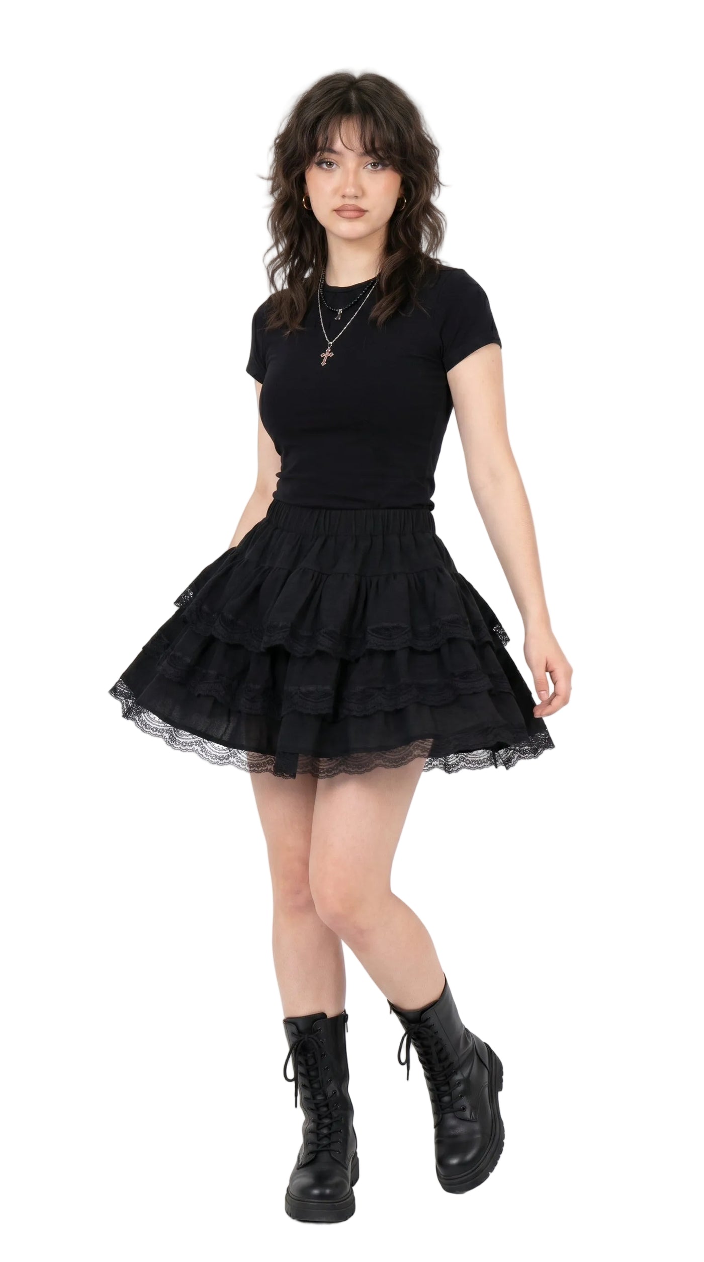 Gothic Mini Skirt Collection — Dark Alt Ruffle, Pleated & Denim Styles