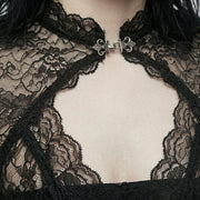 Gothic Lace Sleeve Top