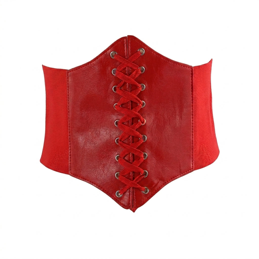 Black Waist Corset Belt