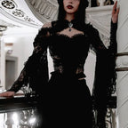 Black Lace Bolero Shrug