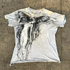 American Skull Oversized Tee