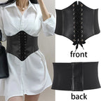 Black Waist Corset Belt