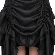 Red High Low Gothic Skirt
