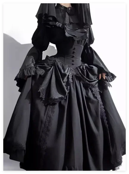 Gothic Lolita Skirt Set
