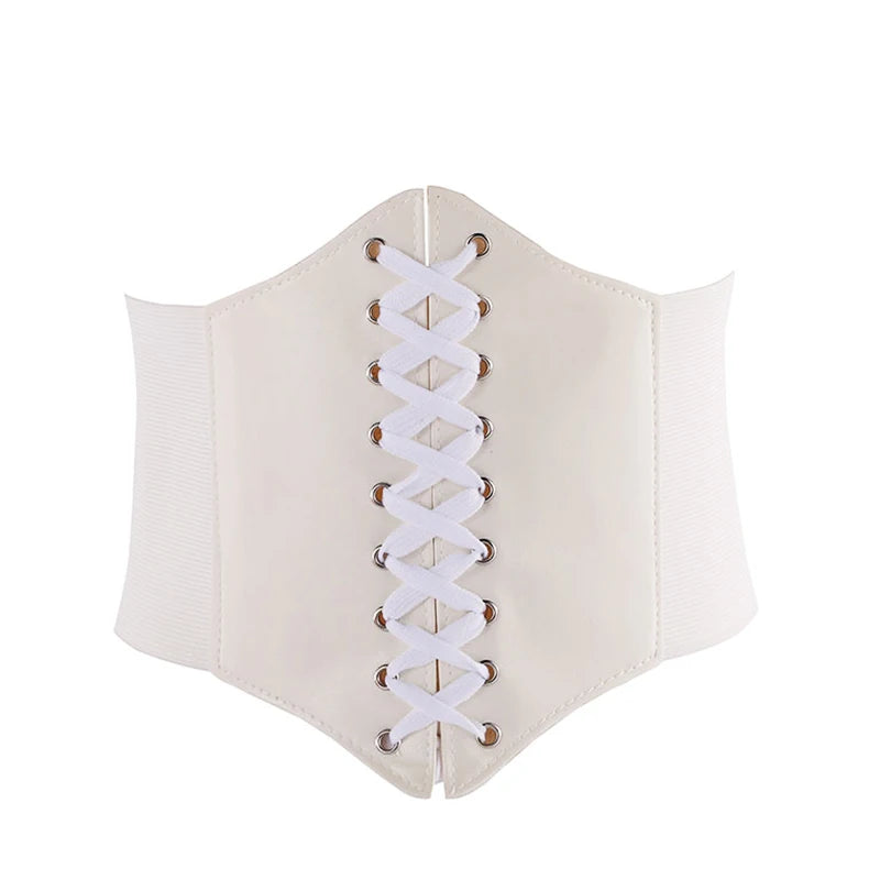 Black Waist Corset Belt