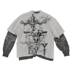 American Skull Oversized Tee