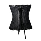 Black Boned Corset Top