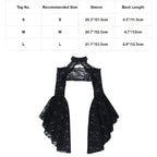 Black Lace Bolero Shrug