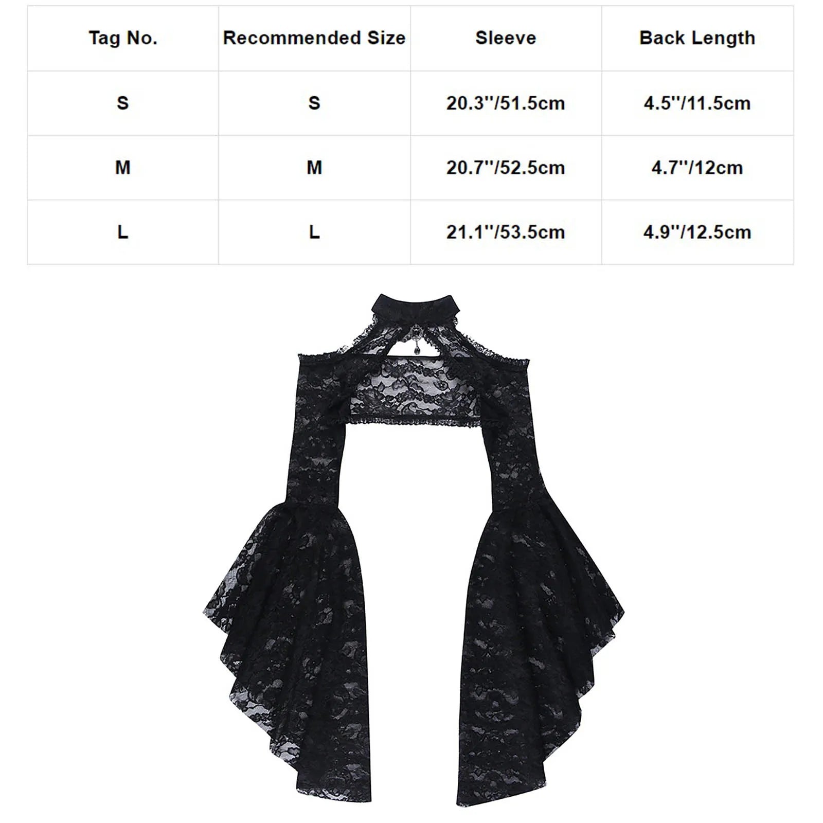 Black Lace Bolero Shrug