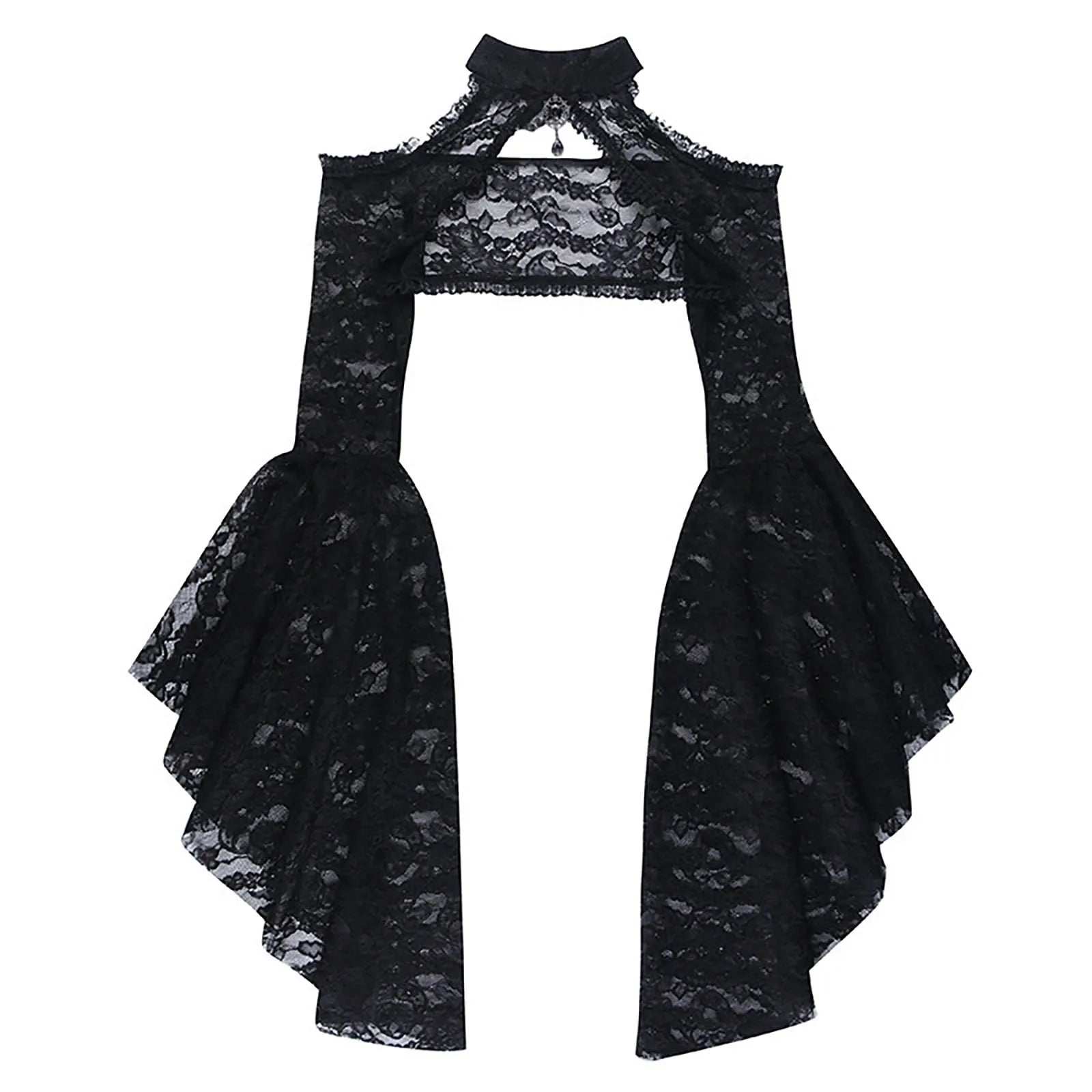 Black Lace Bolero Shrug