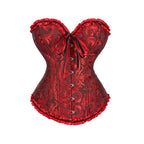 Black Boned Corset Top