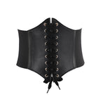 Black Waist Corset Belt