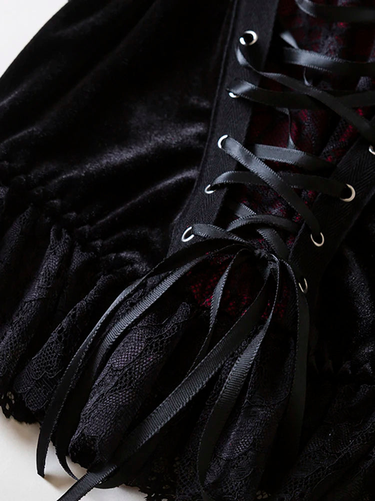 Black Velvet Gothic Cami