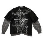 American Skull Oversized Tee