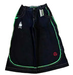 Black Baggy Y2K Jeans