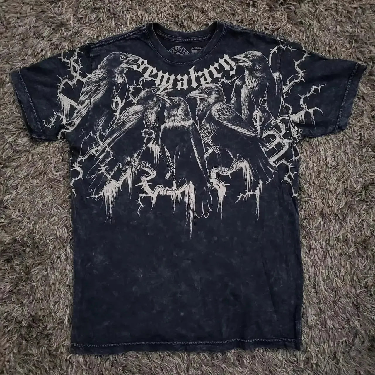 American Skull Oversized Tee