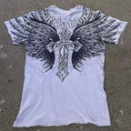 American Skull Oversized Tee