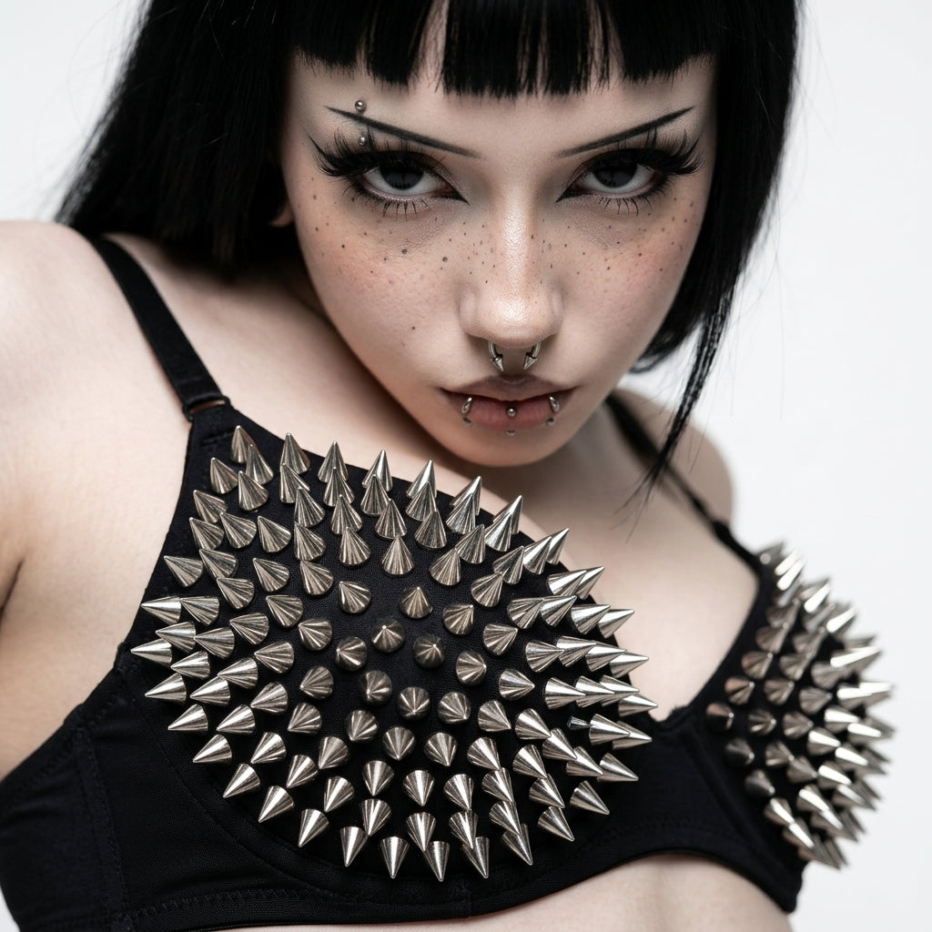 Spike Stud Bra Top