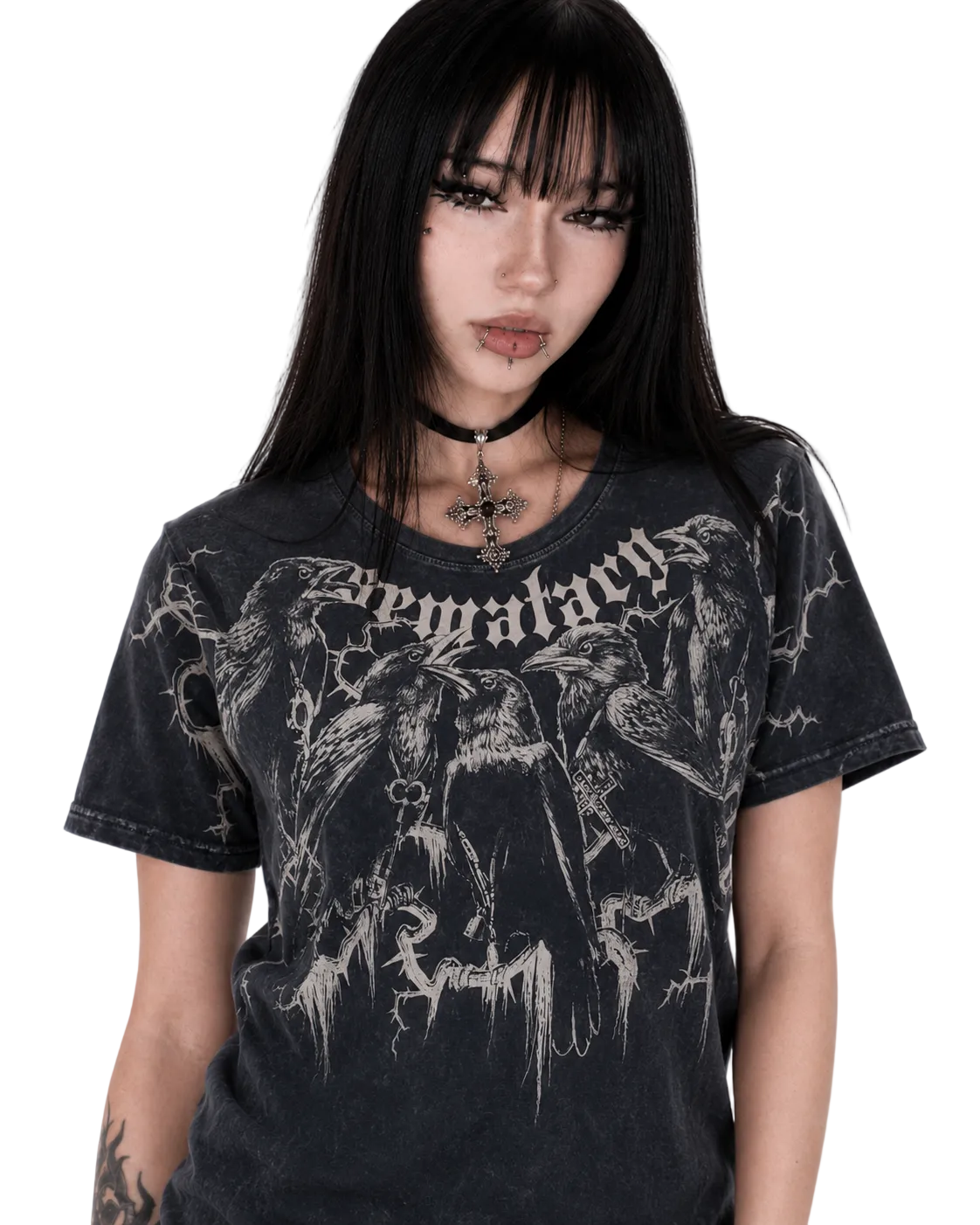 American Skull Oversized Tee