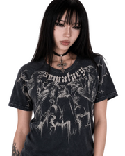 American Skull Oversized Tee
