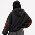 Y2K Fleece Zip-Up Hoodie