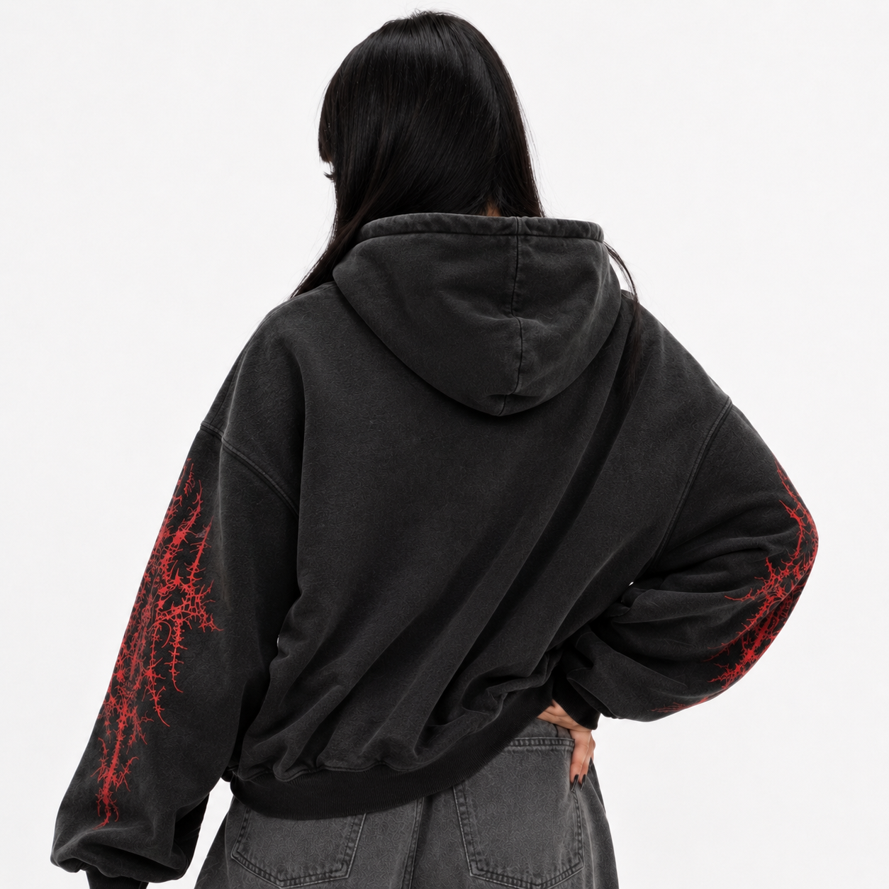 Y2K Fleece Zip-Up Hoodie
