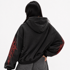 Y2K Fleece Zip-Up Hoodie