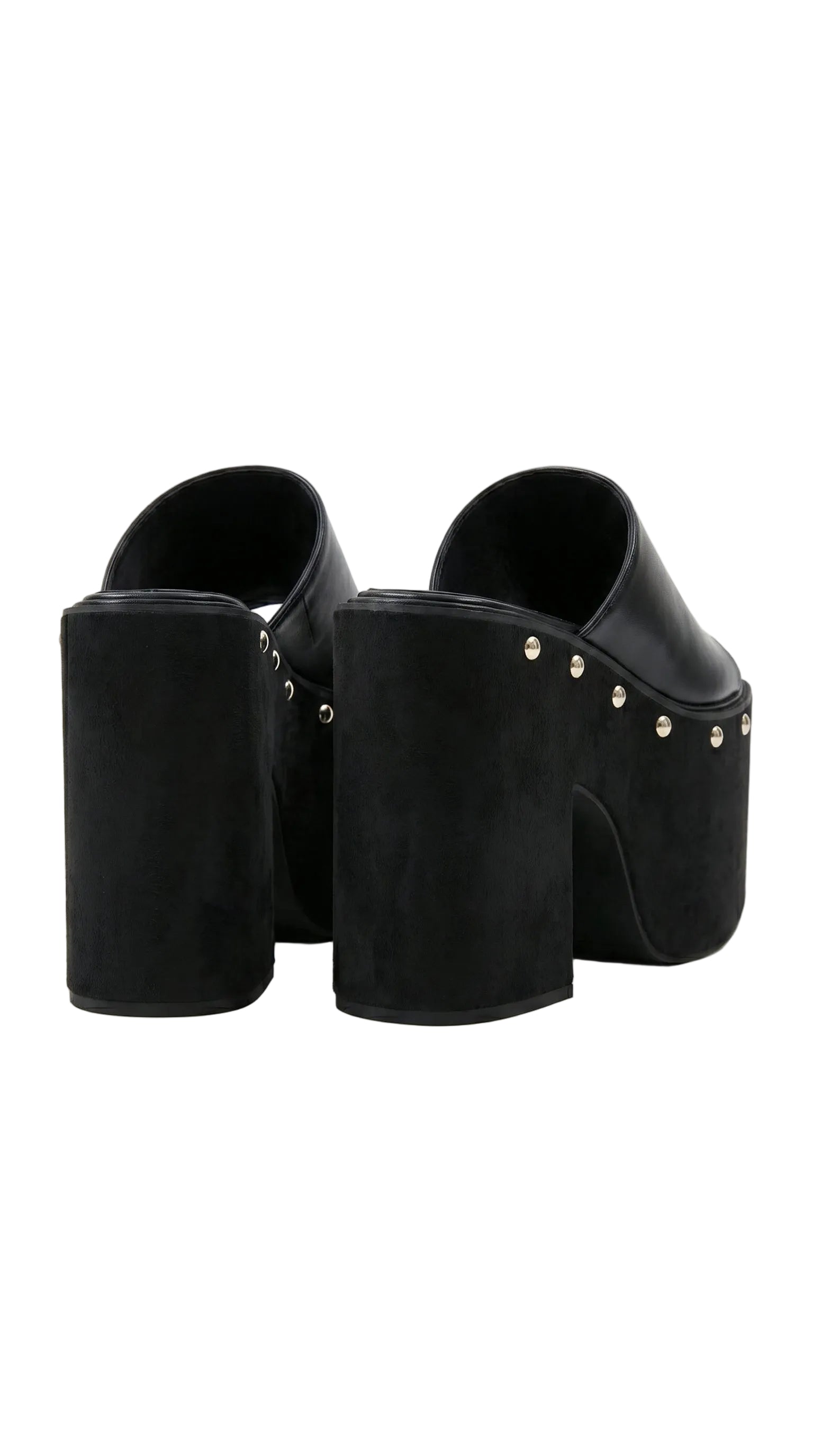 Platform Wedge Heel Sandals — 14 cm Heel, Gothic Dark Alt