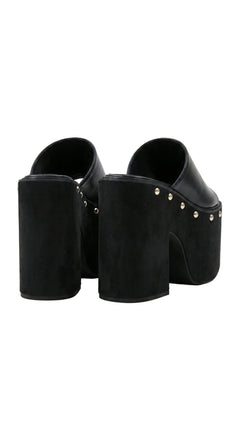 Platform Wedge Heel Sandals — 14 cm Heel, Gothic Dark Alt