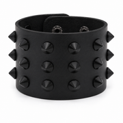 Goth Spike Stud Wrist Cuff Bracelet
