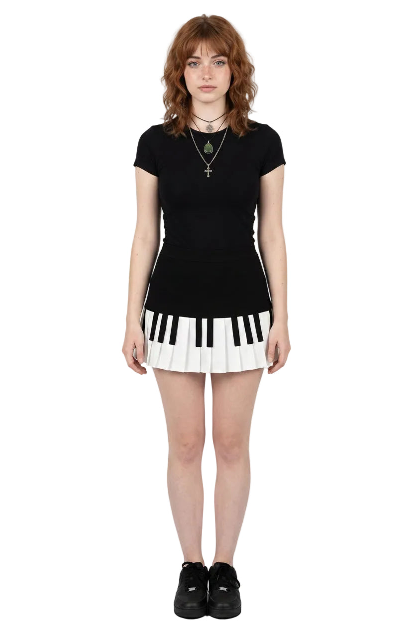 Gothic Mini Skirt Collection — Dark Alt Ruffle, Pleated & Denim Styles