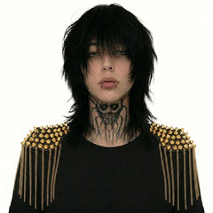 Chain Tassel Shoulder Epaulettes